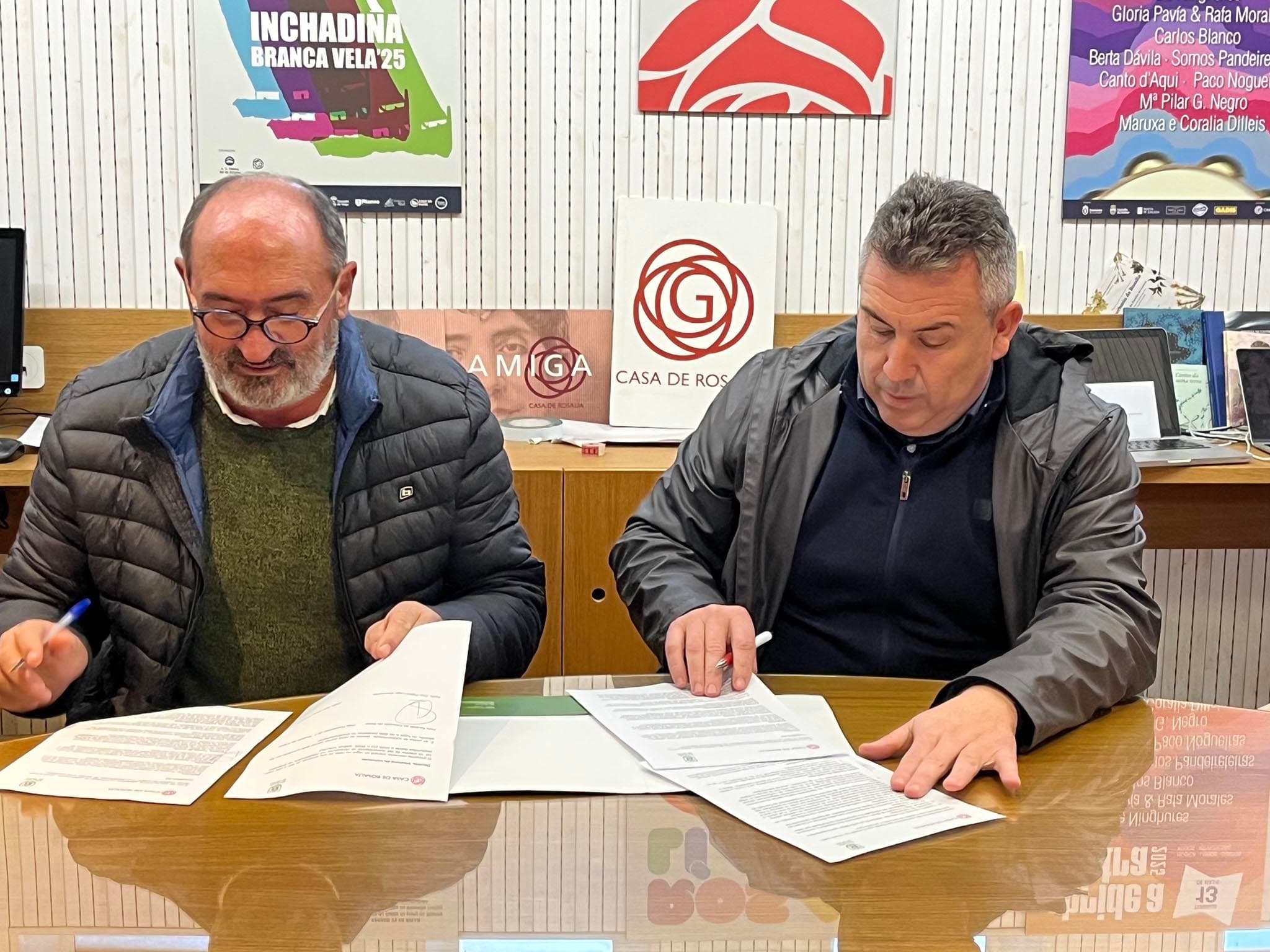 Brión renova o convenio de colaboración coa Fundación Rosalía de Castro