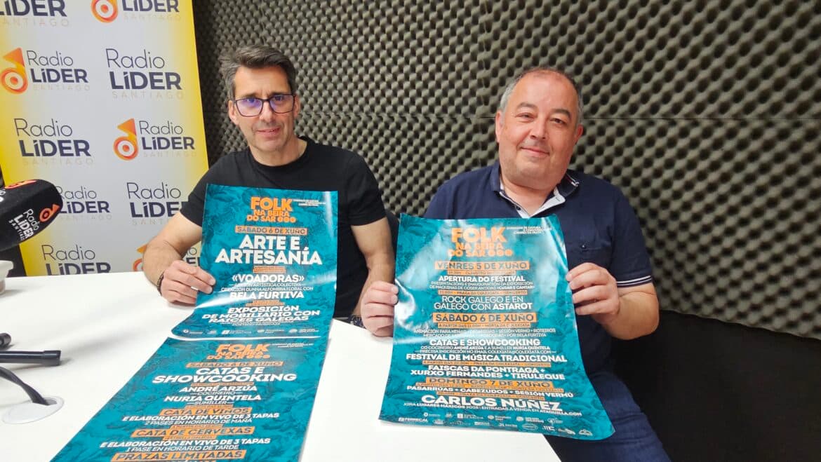 Carlos Núñez actuará no V Folk na Beira do Sar: “É un dos concertos máis especiais do verán”