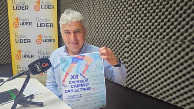 Antonio Riveira, responsable de seguridade Carreira Camiño das Letras
