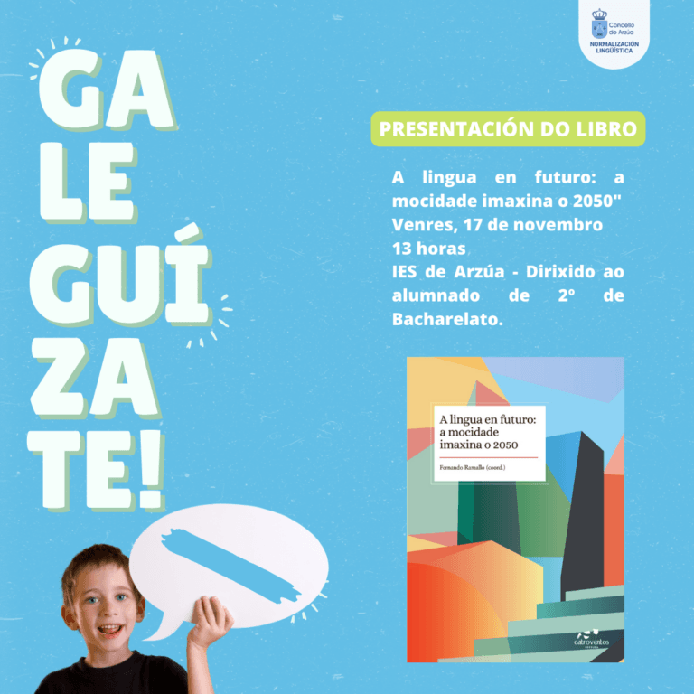 Arzúa lanza o programa ‘Galeguízate!’ en defensa da nosa lingua
