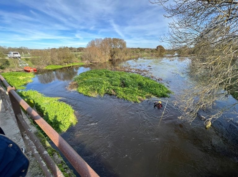 Localizado en el río Limia el cuerpo del nonagenario desaparecido en Porqueira