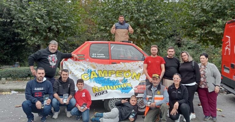 O piloto valgués Esteban Cotón repite como campión galego de Rallymix