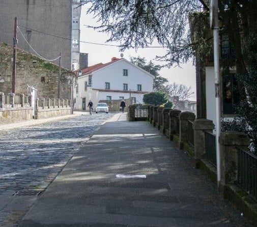 Corte de tráfico na rúa de Bonaval este sábado