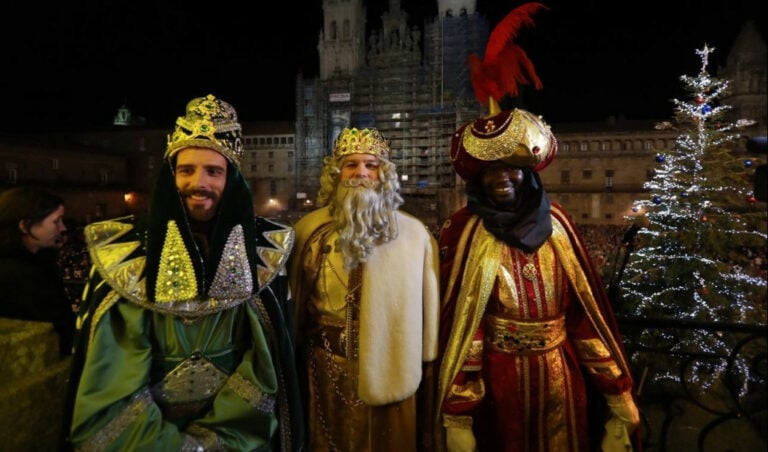 As SS.MM. de Oriente chegarán o día 5 á cidade seguindo a Estrela de Compostela