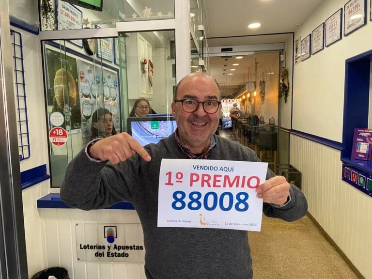 El Gordo deja 800.000 en Santiago