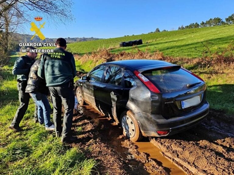 Detenido el autor de varios robos en Arzúa y Ordes tras una huida de 72 kilómetros