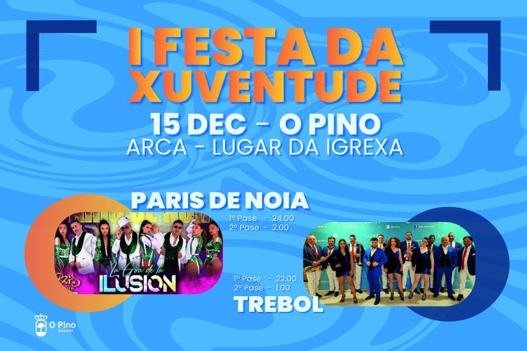 O Pino organiza o día 15 a primeira Festa da Xuventude con París de Noia e Trebol