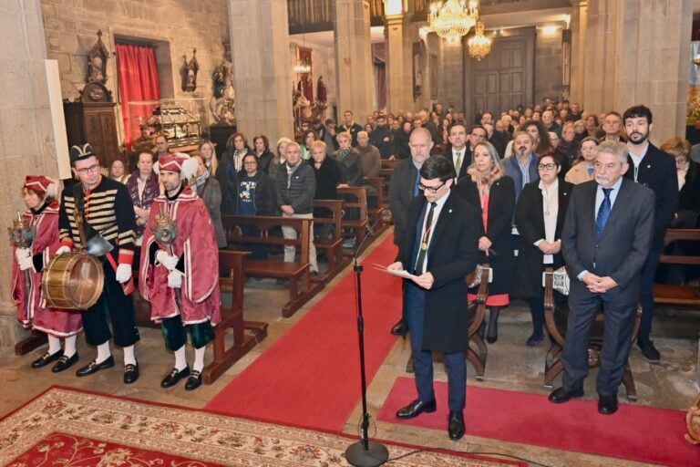 Anxo Arca reivindica o papel de Padrón como berce xacobeo na súa invocación ao Apóstolo