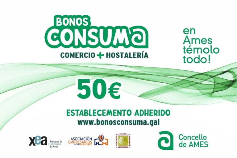 As tarxetas de desconto “Bonos Consuma” xeran en 10 días un gasto de 135.455 euros