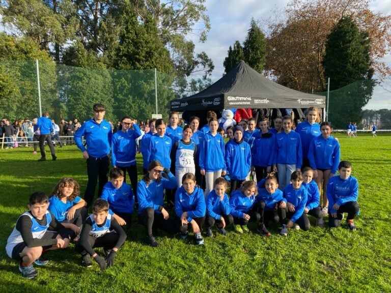 Exitosa participación do Club Atletismo MillaRaio nas fases zonal e provincial do programa XOGADE