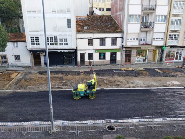 As obras na Pastoriza retomaranse cando a empresa reciba a pedra que figura no contrato