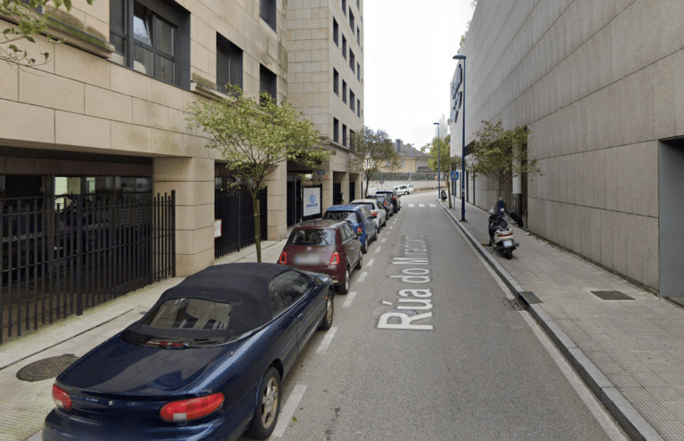 Nueve heridos en una colisión entre cuatro coches en Vigo