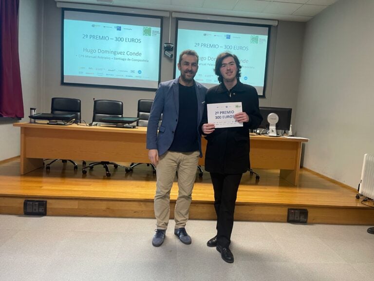O vedrés Hugo Domínguez, estudante do Peleteiro e o ferrolán Pedro Rey, gañan a Olimpíada Informática Galega