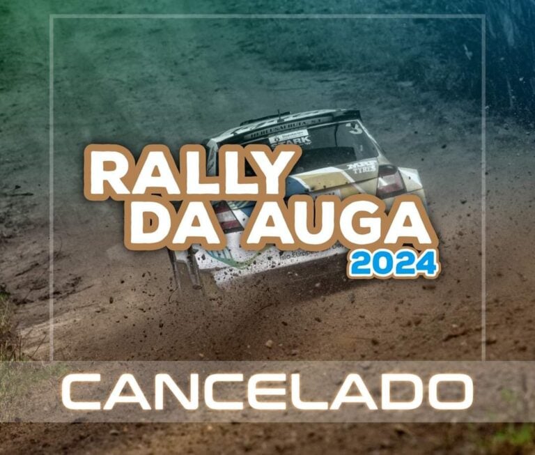 Cancelado el Rally da Agua 2024