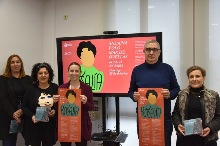 Ames homenaxea a Rosalía con dúas semanas de actividades