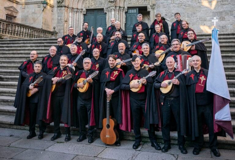 Tunos de España e Países Baixos en concerto este sábado en Santiago