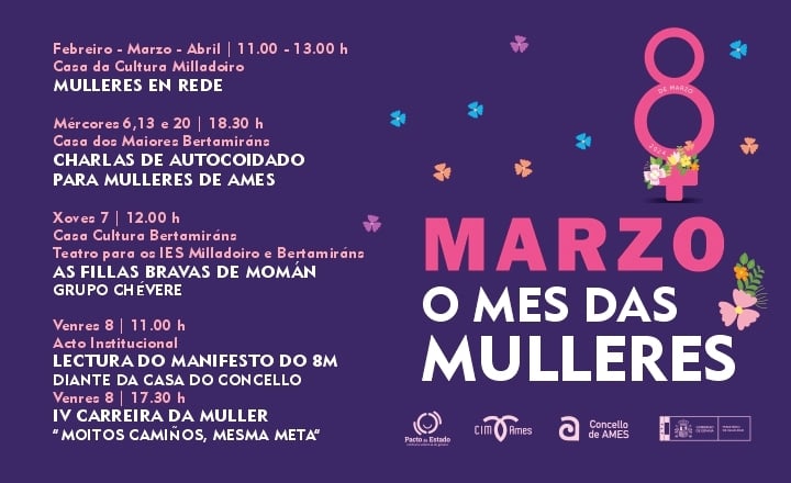 Bertamiráns acolle unha charla de autocoidado feminino “Quen coida do coidador”