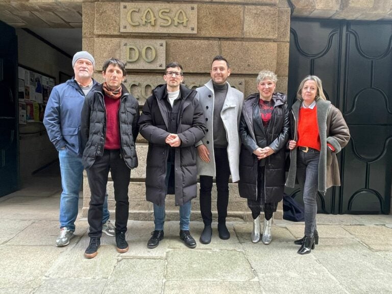 O actor compostelán Diego Anido, Premio de interpretación Maruxa Villanueva
