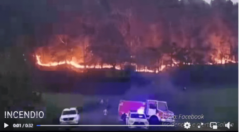Estabilizado el incendio forestal en Rois