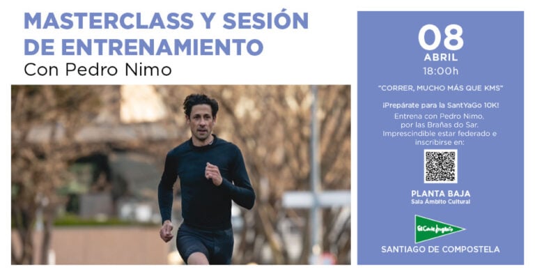Masterclass y entrenamiento con Pedro Nimo para la SantYaGo 10K