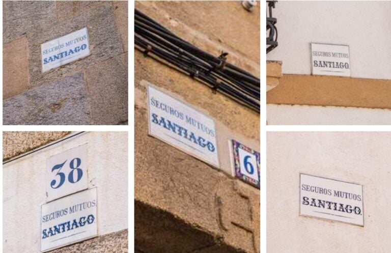 Coñeces a historia das placas de Seguros que ves nas casas da Zona Vella