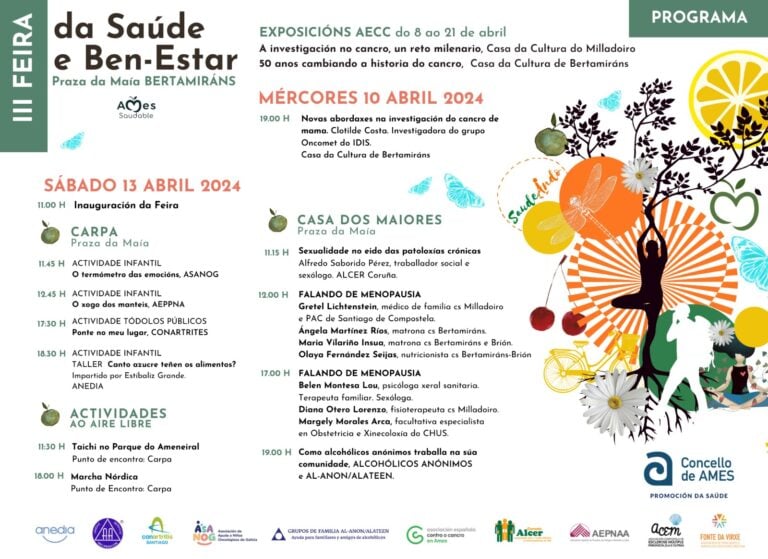 III Feira da Saúde e Ben-Estar, este sábado en Bertamiráns