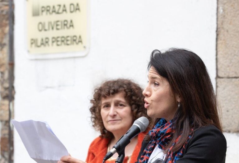 A praza da Oliveira – Pilar Pereira rende homenaxe á actriz compostelá