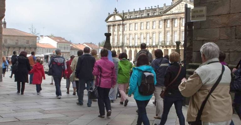 O turismo internacional supera as 150.000 estadías en Compostela no primeiro cuatrimestre
