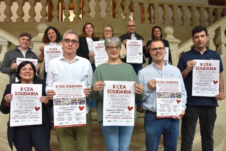 O Pazo da Peregrina acollerá a cea solidaria Obra Social Pediatría & Concello de Ames