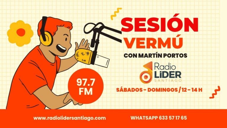 Radio Líder Santiago estrea a súa ‘sesión vermú’ nas fins de semana