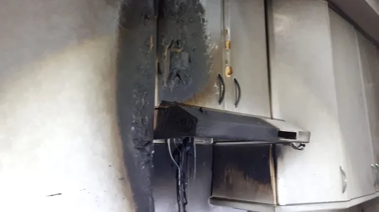 Arde una cocina en O Milladoiro