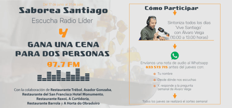 Radio Líder Santiago sortea cenas en los restaurantes más famosos de la capital