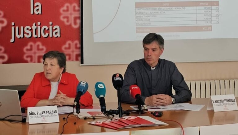 Más de 20.000 personas reciben ayuda de Cáritas Diocesana de Santiago