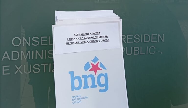 O BNG demanda a paralización do macroproxecto mineiro na comarca de Ordes