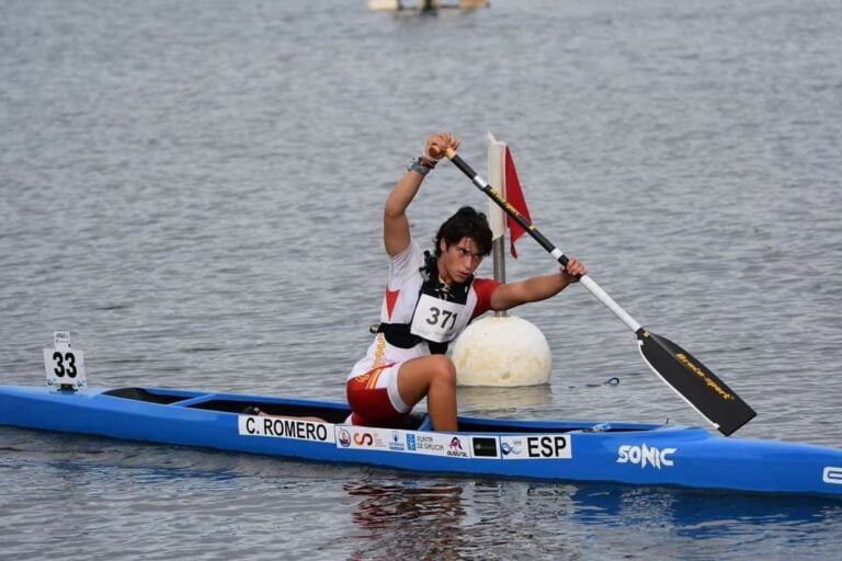 La padronesa Candela Romero, bronce en el Campeonato de Europa de Piragüismo