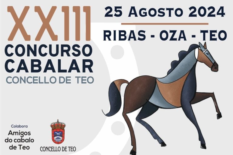 Este domingo celebrarase en Ribas o XXIII Concurso Morfolóxico Cabalar do Concello de Teo