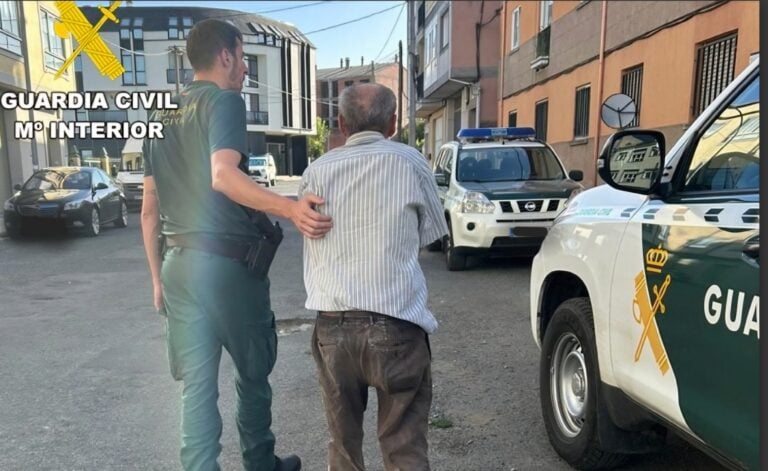 Detido un veciño de Toques acusado de prender lume ao monte na Serra do Careón