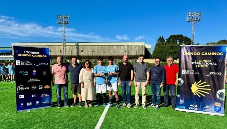 El Celta se impone al Depor en la final del I Torneo «Unindo Camiños»