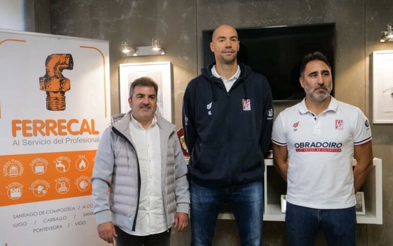 Ferrecal acolle a presentación de Oliver Stević como xogador do Monbus Obradoiro
