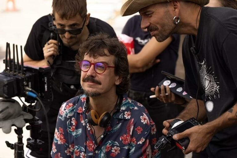 El gallego Javier Veiga rueda en Fuerteventura su nueva película «Playa de Lobos»