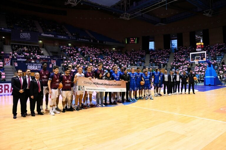 O Monbus Obradoiro cae nun partido axustado contra o Silbö San Pablo Burgos
