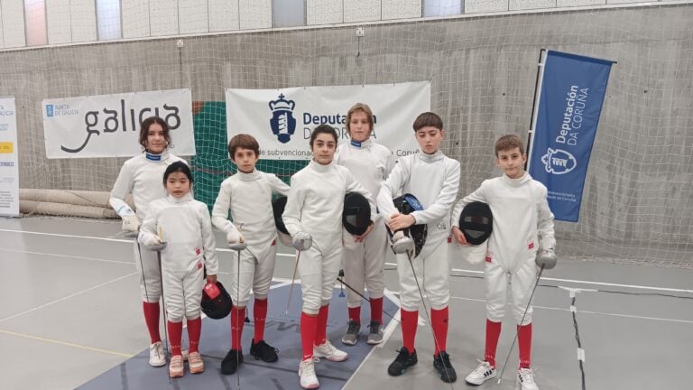 O Compostela Esgrima arrasa no ranking galego de espada con múltiples medallas