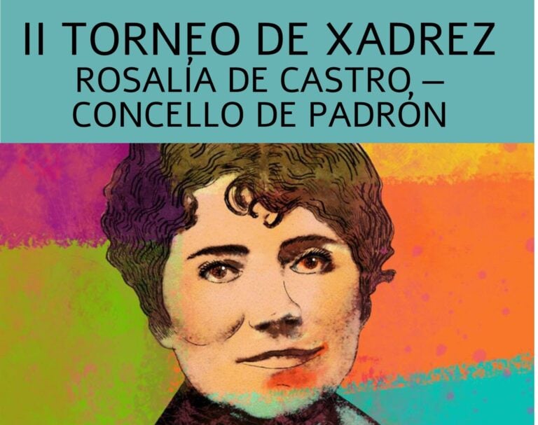 Padrón acolle o 21 de decembro o II Torneo de Xadrez ‘Rosalía de Castro’