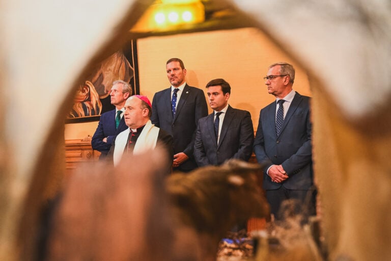 Descubre el belén tradicional que podrás visitar durante la Navidad en el Pazo de Raxoi