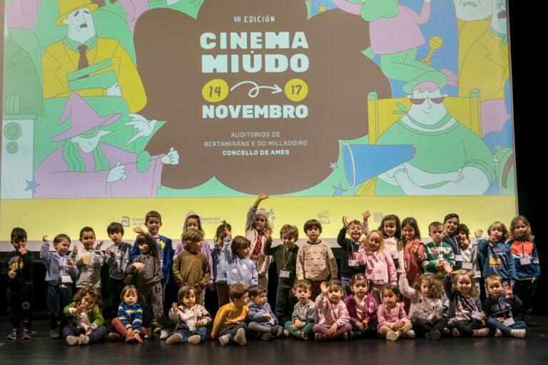 Máis dun milleiro de persoas desfrutaron en Ames do VII certame Cinema Miúdo