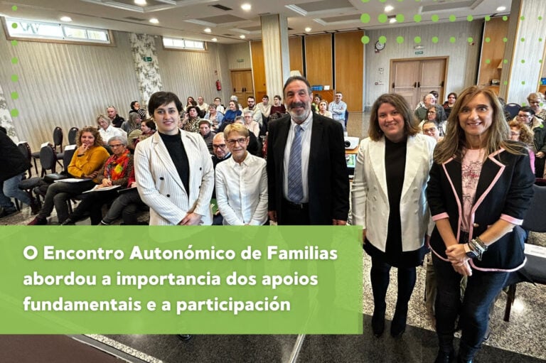 Santiago acolleu o Encontro Autonómico de Familias de persoas con discapacidade intelectual