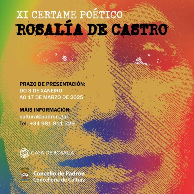 O Concello de Padrón convoca o XI Certame poético Rosalía de Castro