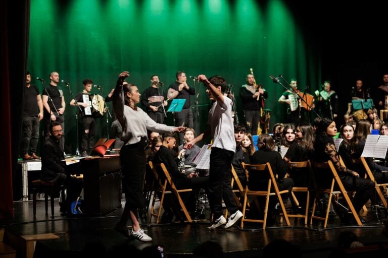 A Requinta da Laxeira e a Escola de Música de Santa Cruz de Rivadulla arrasan en Compostela