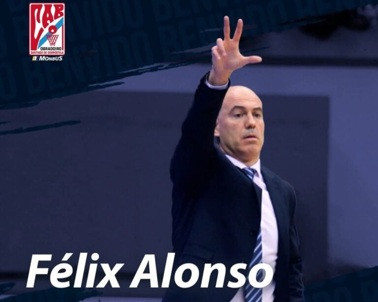 Félix Alonso, novo adestrador do Monbus Obradoiro