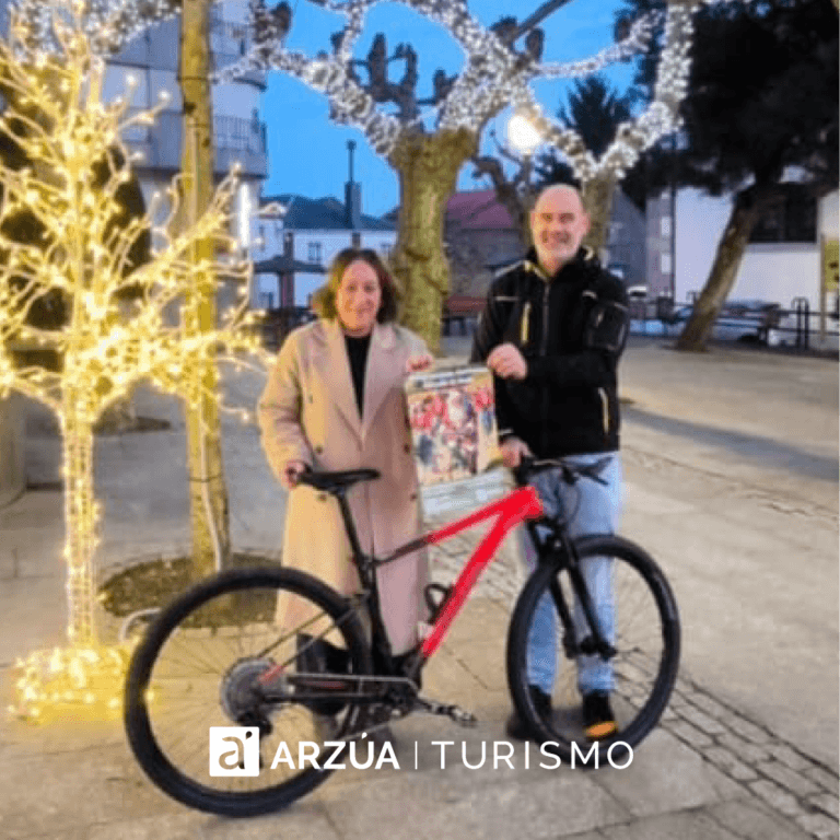 Arzúa prepárase para a I Papanoelada Cicloturista